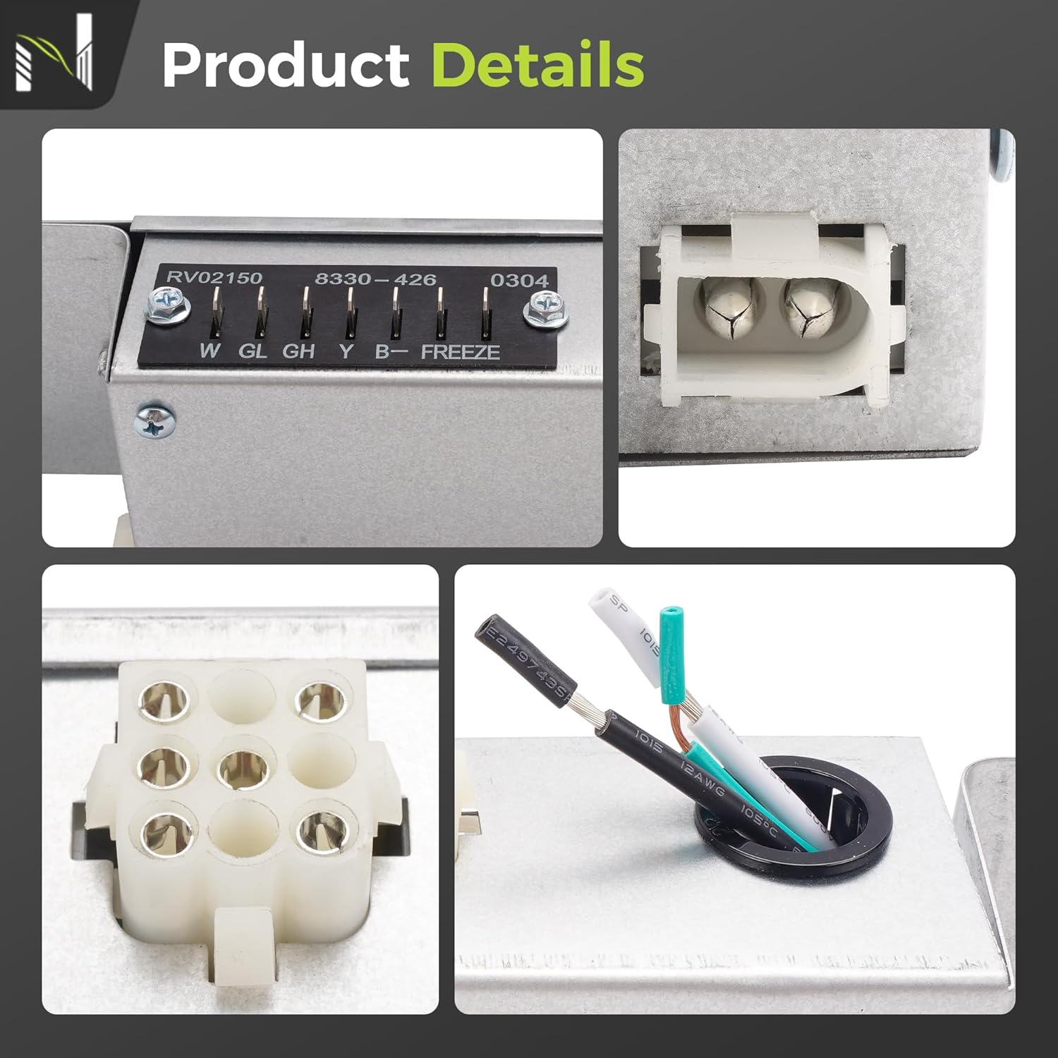 9330C755 RV Air Conditioner Control Box Kit - Heat Ready AC Cool Control, Compatible with Coleman Mach 15 & Other Mach Units