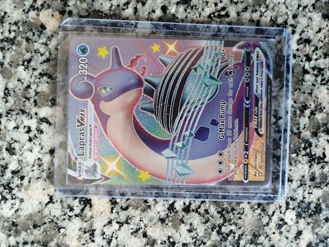 Lapras VMAX SV111/SV122 Shiny Rare Pokemon Card (Shining Fates) + 1x TitanCards Toploader : Amazon.co.uk: Toys & Games Lapras VMAX SV111/SV122 Shiny Rare Pokemon Card (Shining Fates) + 1x TitanCards Toploader : Amazon.co.uk: Toys & Games
