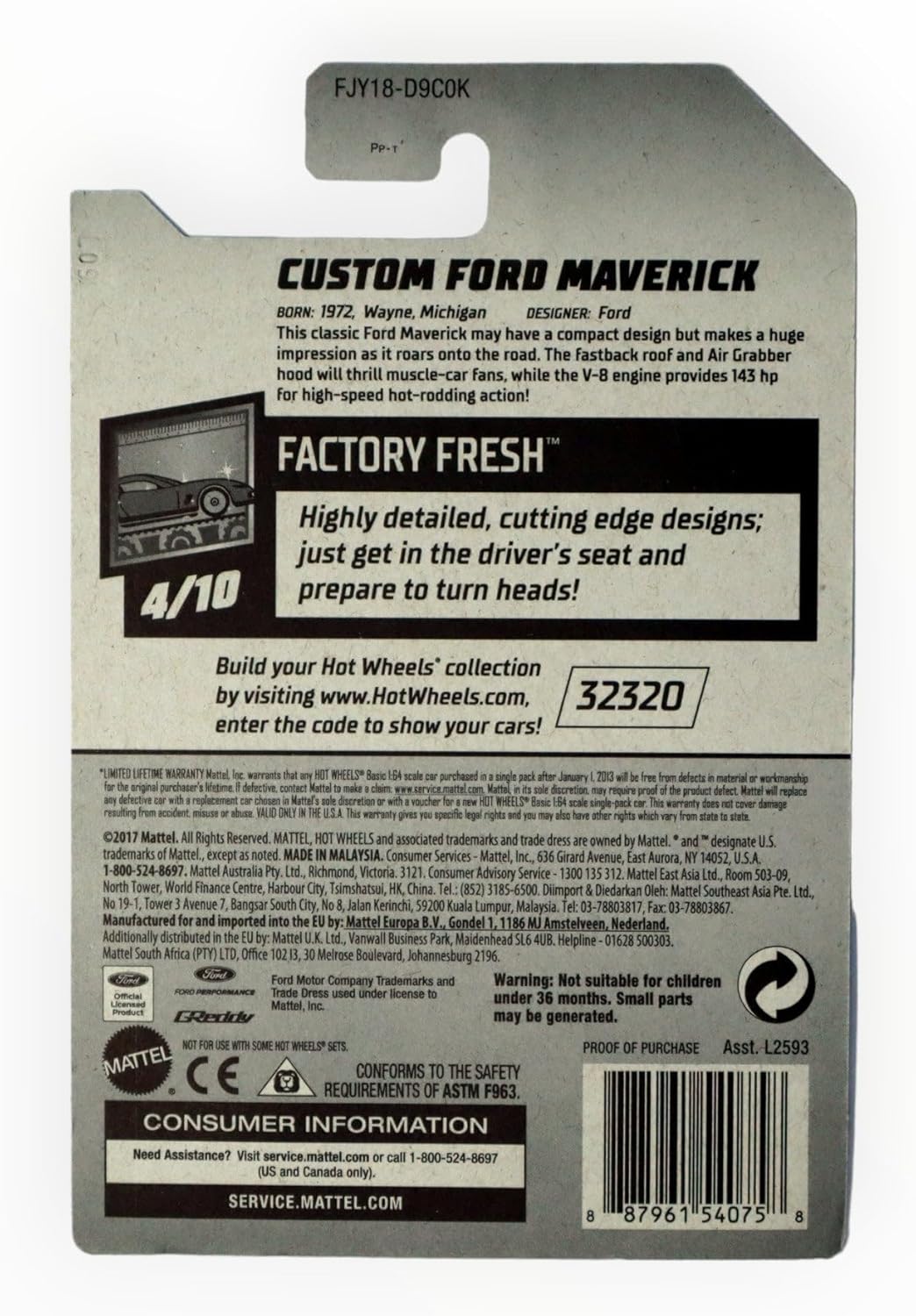 Hot Wheels Custom Ford Maverick