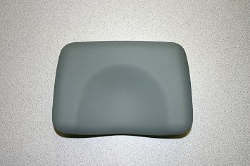 Deluxe Gray Contour Tanning Bed Pillow Closed Cell