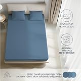 Dreamzie - Drap-housse - 160 x 200 cm - 100% coton peigné - Jersey