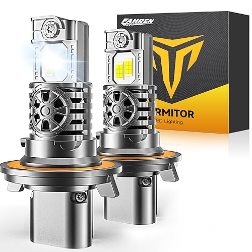 Termitor 2026 9008/H13 Light Bulbs High/Low Beam, 50,000LM 1200% Brightness,
