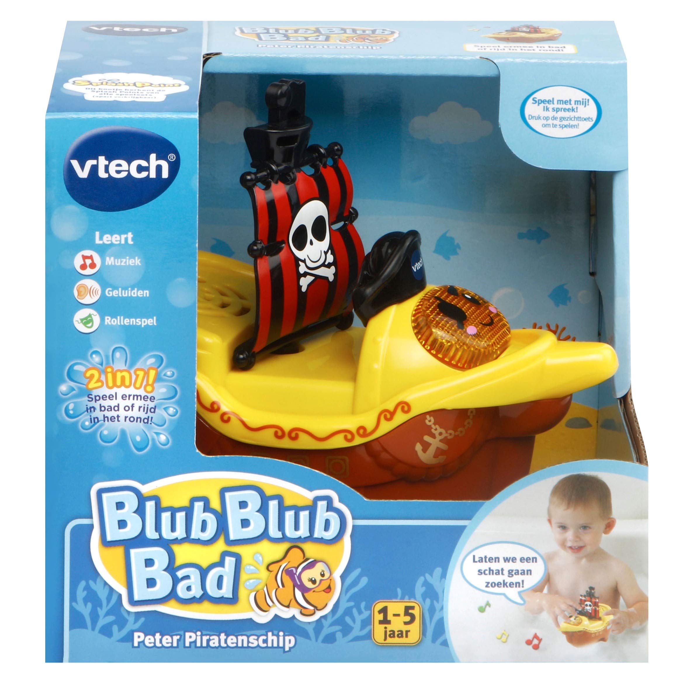 VTech Blub Blub Bad Peter Pirata nave