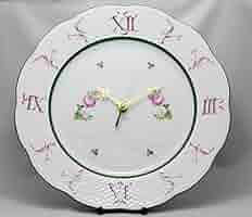 Amazon.co.jp: ヘレンド ウィーンの薔薇 ウォールクロック 28.5cm