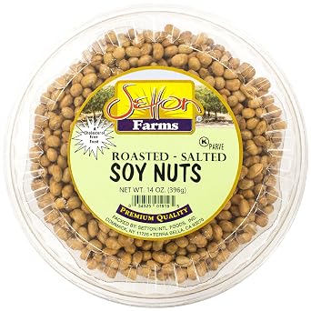 Dried Soybeans Soynuts Roasted Salted, 14 Oz., Kosher