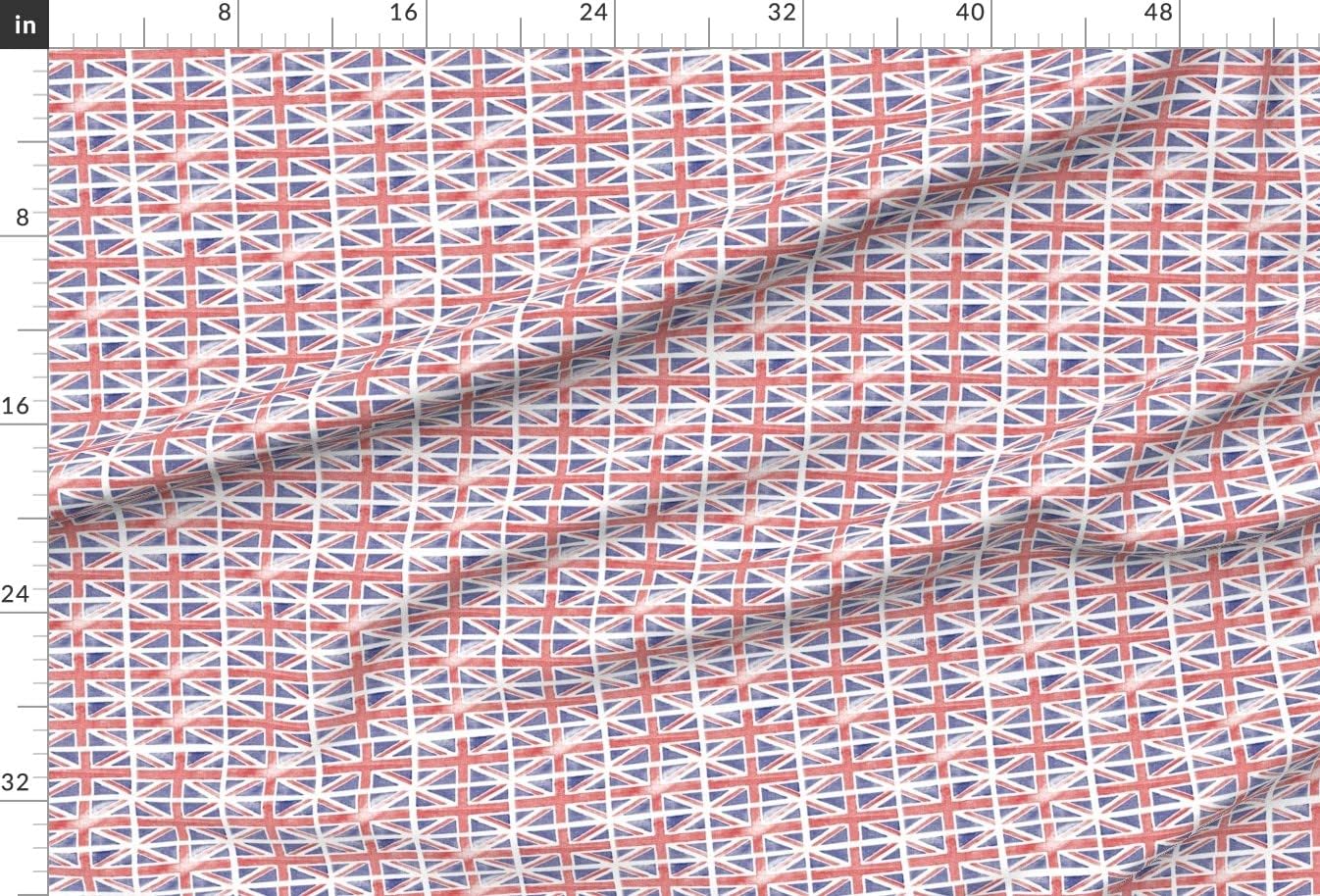 Spoonflower Fabric - United Flag England London Royalty British Patriotic Royal English Printed on Minky Fabric by The Yard - Sewing Baby Blankets Quilt Backing Plush