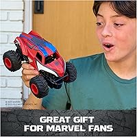 Vista 6 de Monster Jam, Marvel The Amazing Spider-Man RC Monster Truck, 1:24 Scale, Kids Toys for Boys and Girls Ages 4 and up