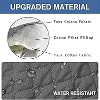 Vista 4 de XINEAGE Funda para Sillón Reclinable Resistente al Agua, Fundas Antideslizantes para Silla Reclinable para Silla Reclinable con Bolsillos, Fundas