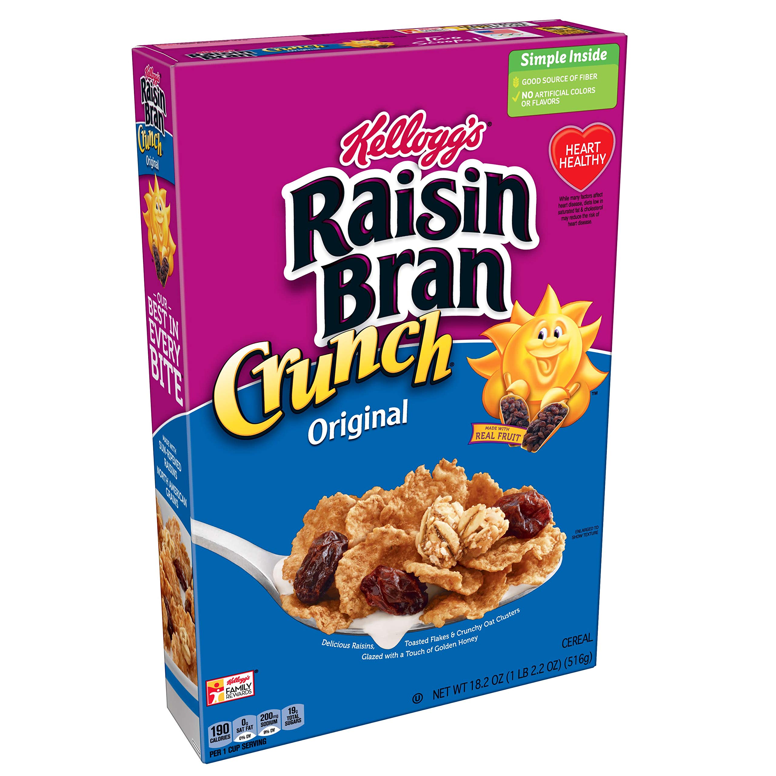 Buy (Discontinued Version) Kellogg's Raisin Bran Crunch, Breakfast