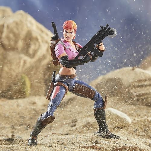 Miniatura 7 de G.I. Joe Classified Series Zarana Figura de acción, 48 juguetes coleccionables con múltiples accesorios de alta calidad, a escala, de 6 pulgadas,