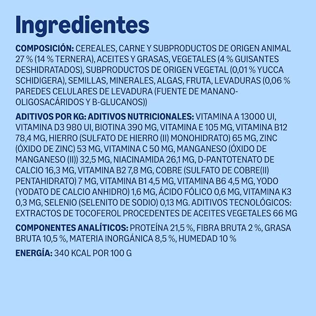 Foto 6 de 8 de by Amazon - Alimento seco Completo para Perro Adulto Rico en Vacuno con Guisantes, 20kg, Paquete de 1