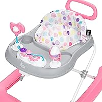 Vista 4 de Smart Steps Trend Plus - Andador de actividades 2 en 1 con juguetes desmontables de lujo, barra para caminar detrás, altura ajustable y marco