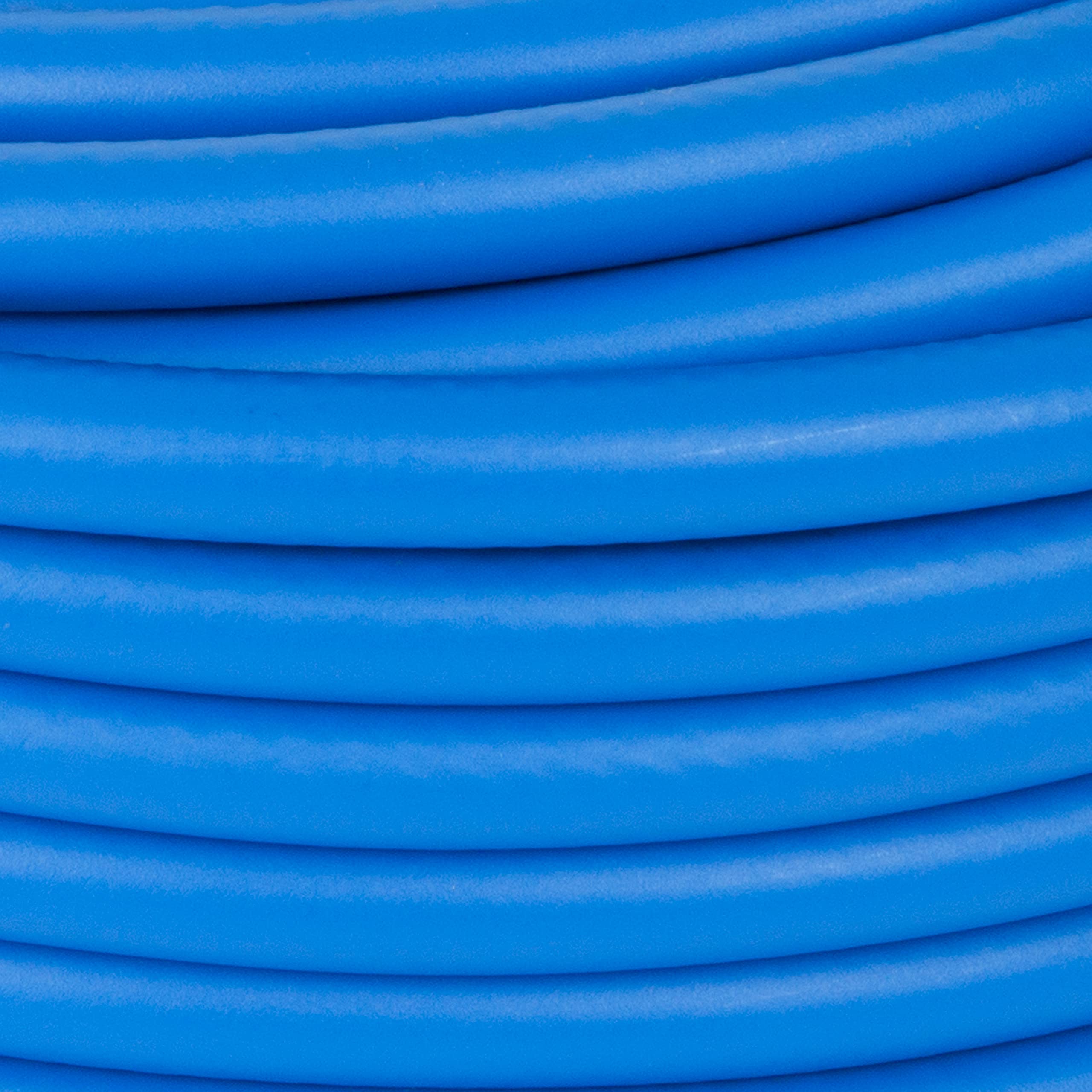 EBERTH Tubo per aria compressa 15m, tubo per compressore con diametro 13mm x 19mm (interno x esterno) e pressione di esercizio di 20 bar, accessori per pistole ad aria compressa senza attacco