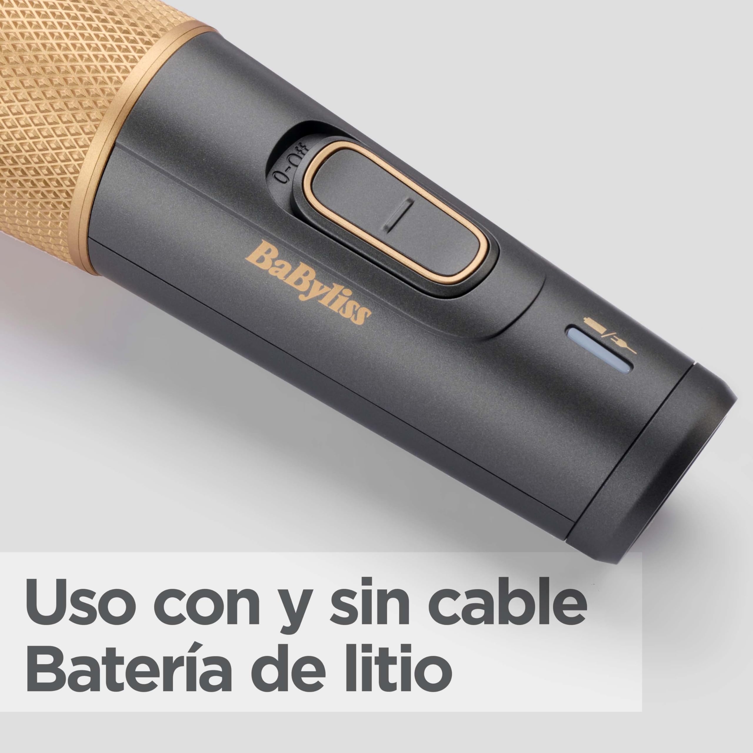 BaByliss E987E Cortapelos Inalámbrico Graphite Precision, carga rápida, tecnología de iones de litio, cuchilla de grafito, cortes fáciles y rápidos