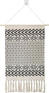 Macrame Woven Wall Tapestry Hanging Art, 20x34 Large Boho Chic Bohemian ...