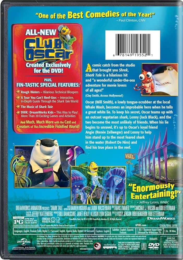 Amazon.co.jp: Shark Tale / [DVD] [Import] : DVD