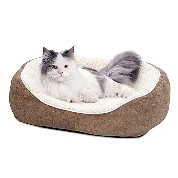 Midwest Homes for Pets Cuddle Bed, Taupe, Small