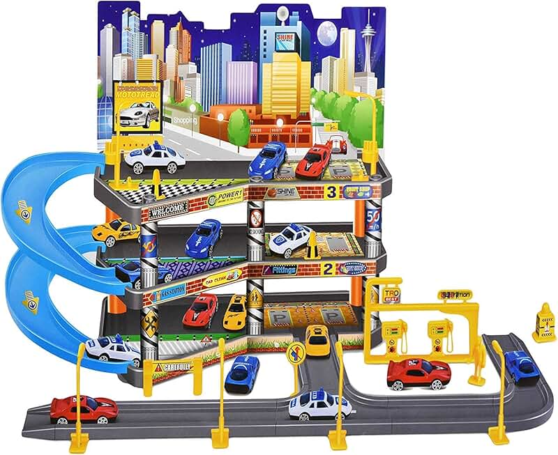 Kids' Play Vehicle Garages Amazon.co.uk