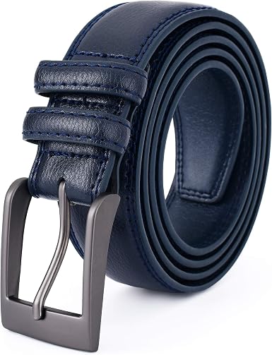 Premium Classic Leather Dress Belt 