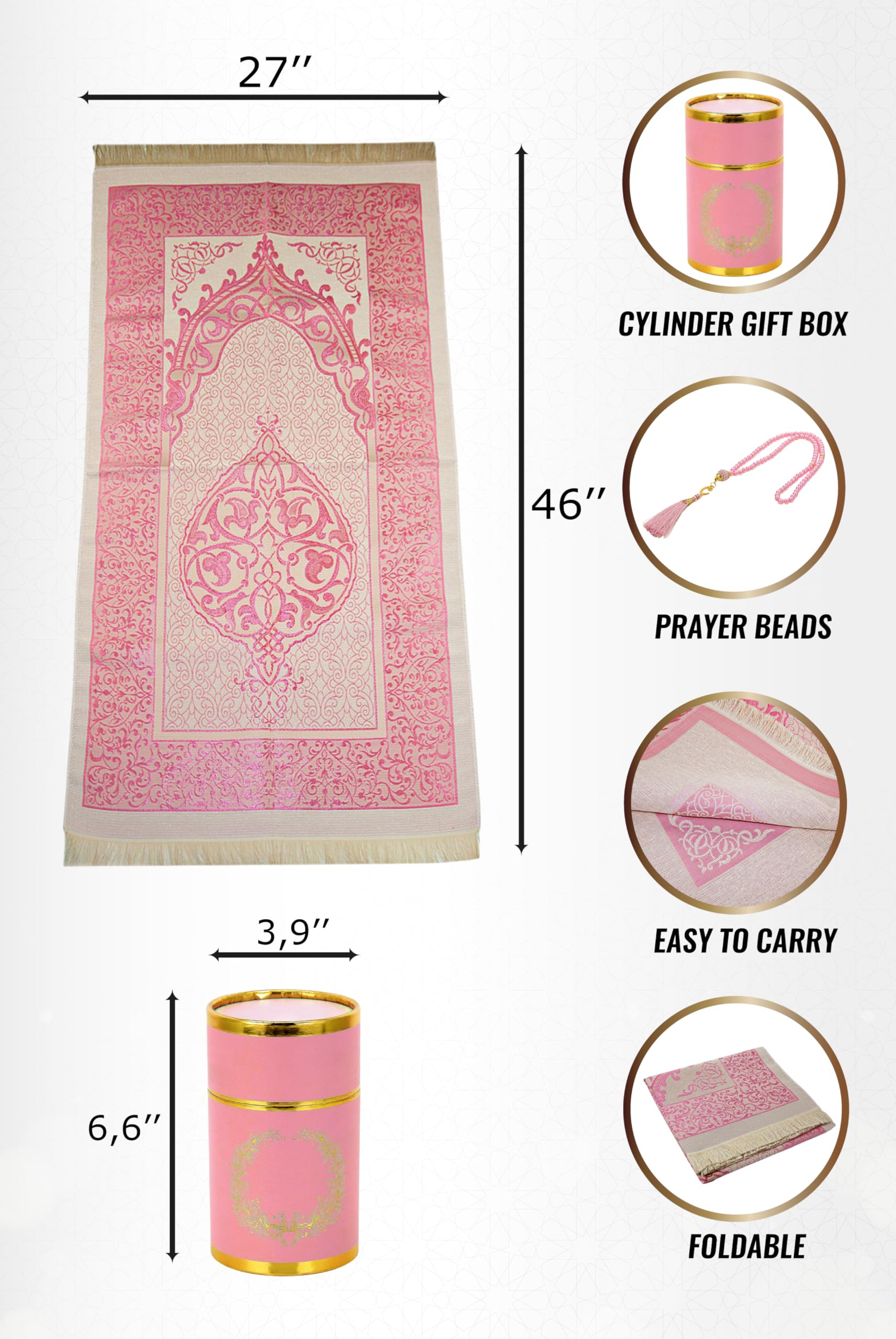 Speciale stof Surah Yaseen gebedskleed Tasbeeh islamitische geschenkset | Yaseen-geschenkdoos | Islamitisch huwelijkscadeau | Islamitisch huiscadeau | Cadeau voor moeder – koop de beste producten in de online winkel Ayzeze