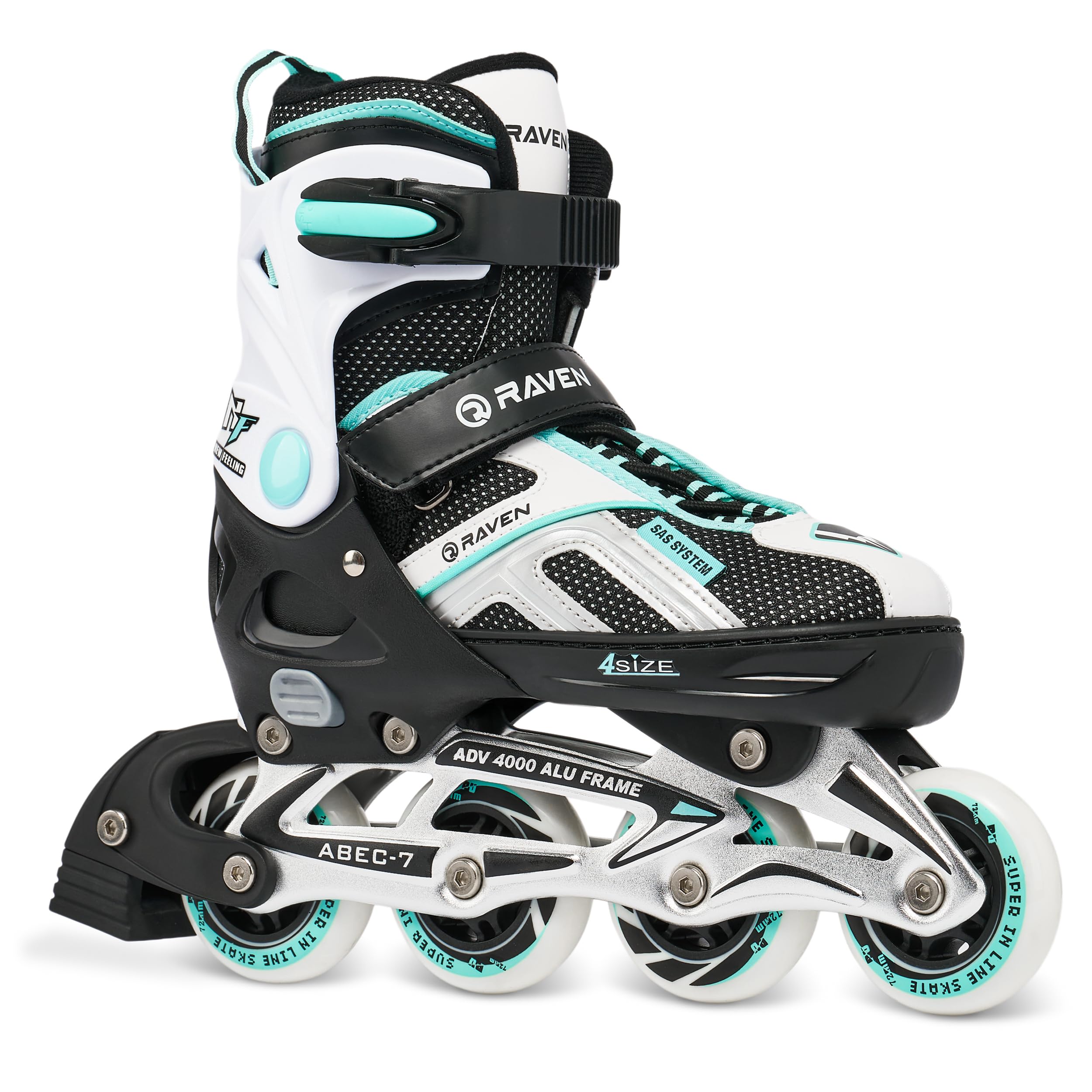 Raven – Patines para niñas, niños, Adultos y niños – Patines con Ruedas – Opción 2 en 1 con Patines de Hielo – Ajustables – Pulse — view 2