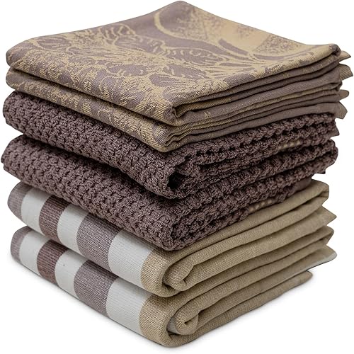 MyPillow Toallas de cocina, paquete de 6 paños de cocina, pera