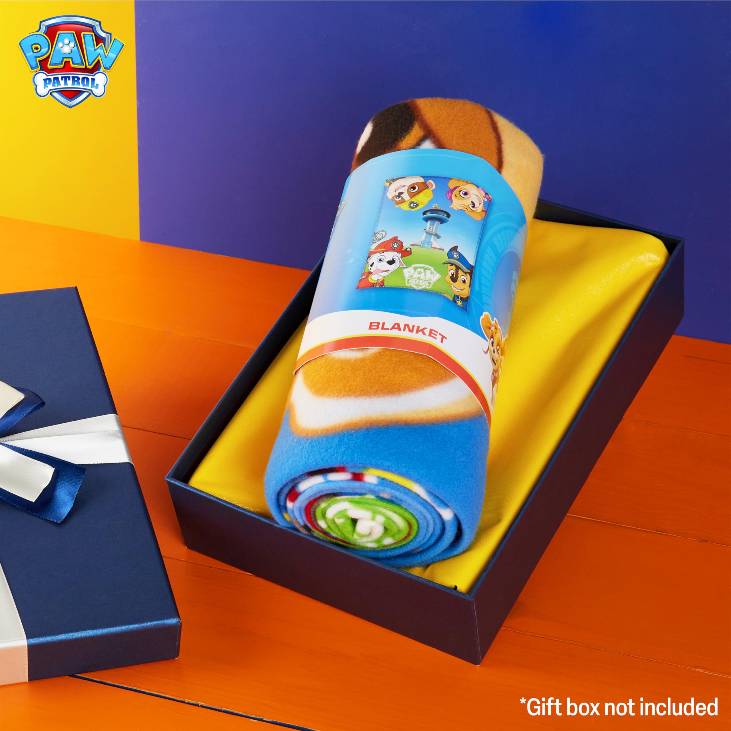 Paw Patrol Coperta Pile - Plaid Divano per Bambini 100x150cm - Coperta Letto Singolo Coperte Calde e Morbide Gadget Regalo