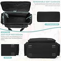 Vista 2 de Estuche de transporte para máquina de coser con múltiples bolsillos de almacenamiento para accesorios, bolsa de almacenamiento universal compatible