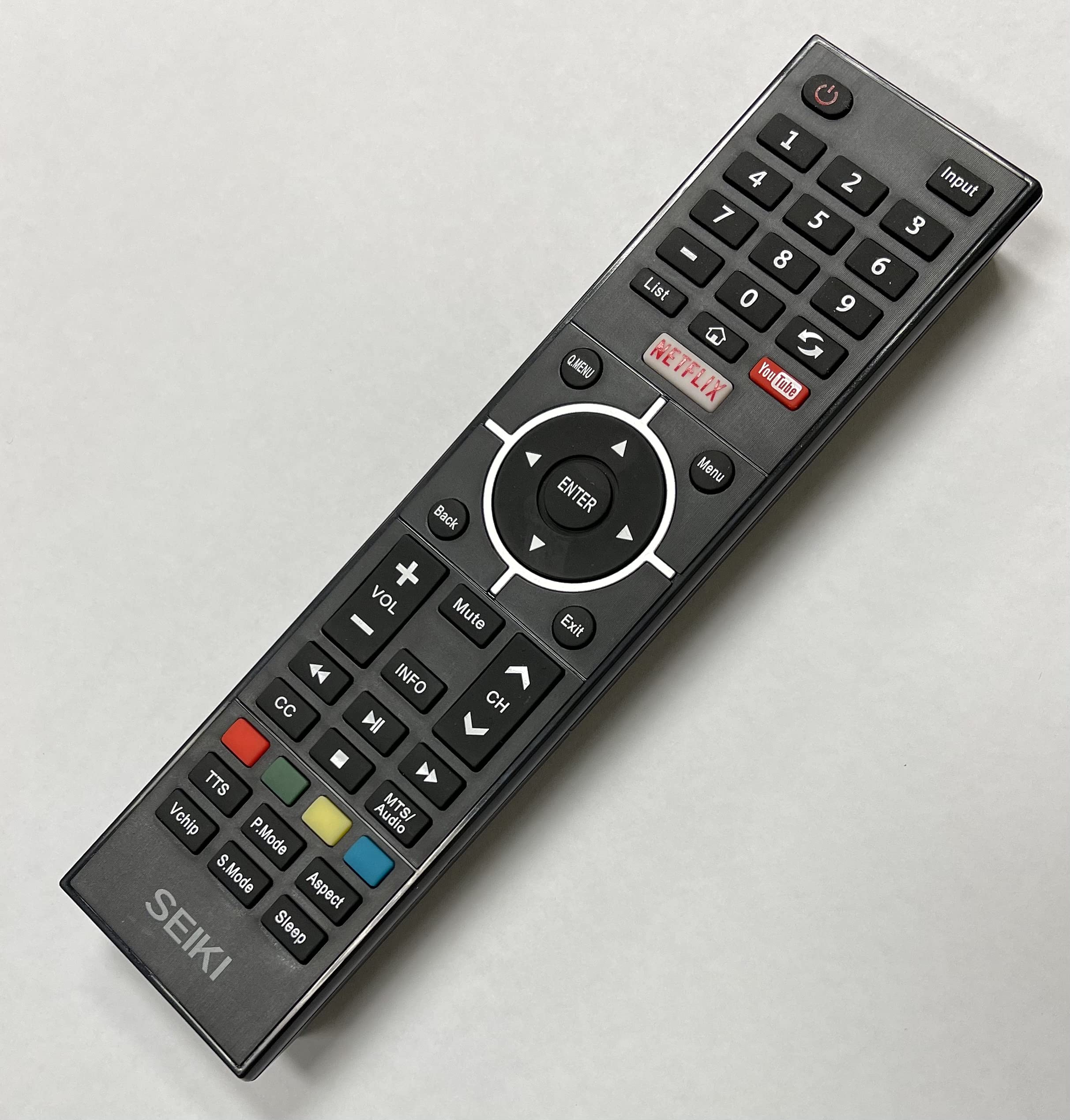 Amazon.com: Seiki A6653 Smart TV Remote Compatible with Seiki TVs