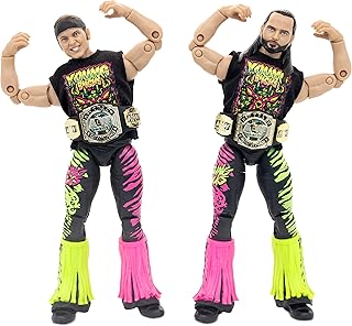 All Elite Wrestling AEW UNRIVALED 2 Pack - The Young Bucks - 6-Inch Matt Jackson and Nick Jackson Figures with Accessories, Multi - Amazon Exclusive