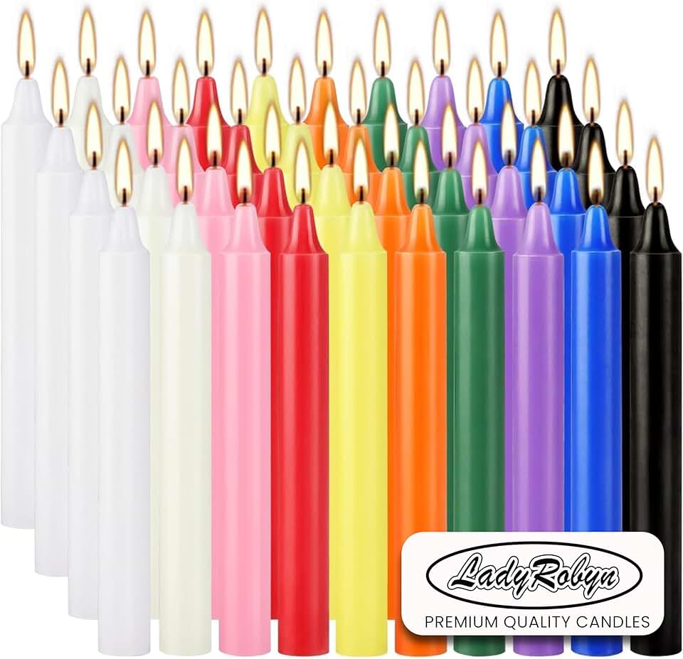 Spell Candles (40 Candles) - One Shipping Charge!