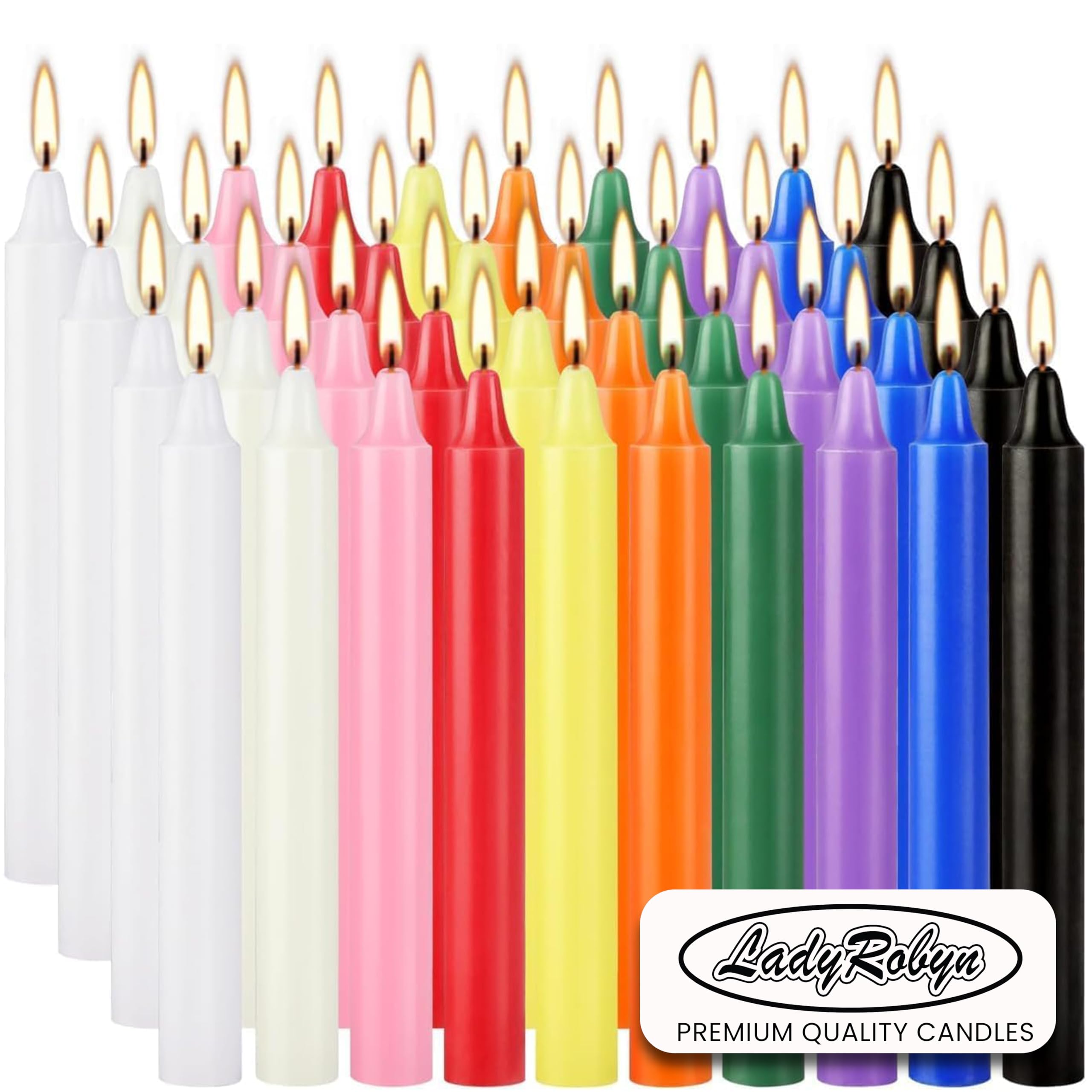 LadyRobyn Spell Candles (40 Pieces)