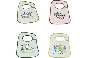 Hello Baby Wonder First Valentines Day Bib 4pk