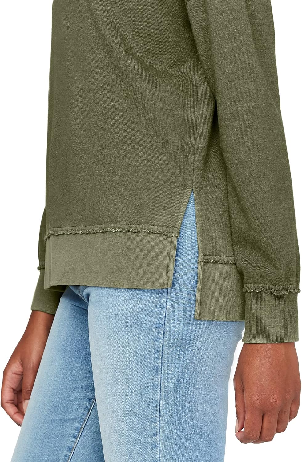 Buffalo Ladies’ Cozy Top (Green, Medium) - Image 4