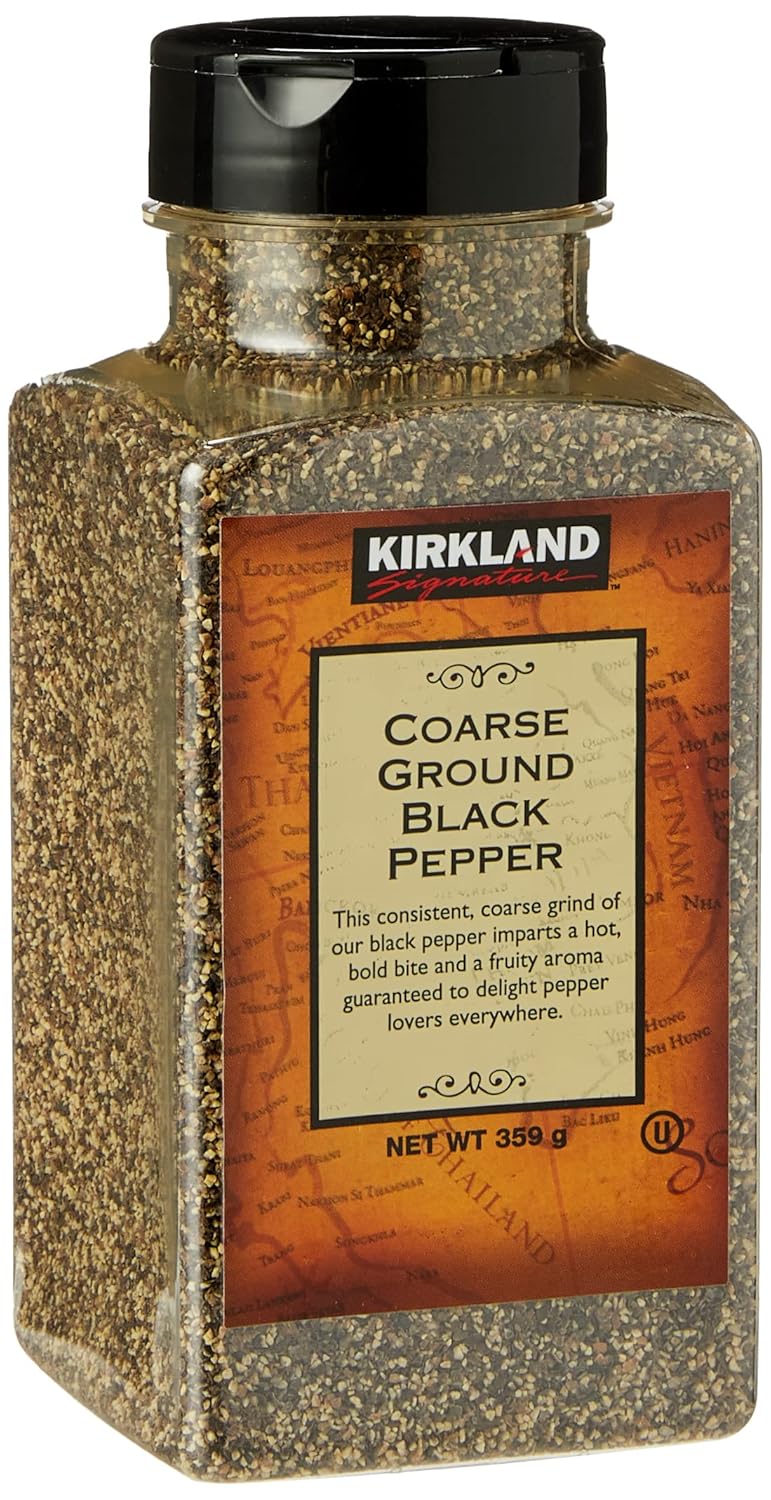 Kirkland Signature Coarse Ground Malabar Pepper 360g