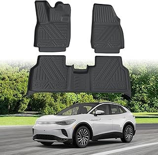 Sponsored You’re seeing this ad based on the product’s relevance to your search query.Learn more about this advertisement ECOZEN VW ID.4 Floor Mats 2021-2025 Perfect Fit, Scratch-Resistant 3D Rubber Mat Set for Volkswagen ID.4 TPE Non-Slip Mats All-Weather Non-Slip Car Floor Mat with High Edge, Mounting Buttons VW ID