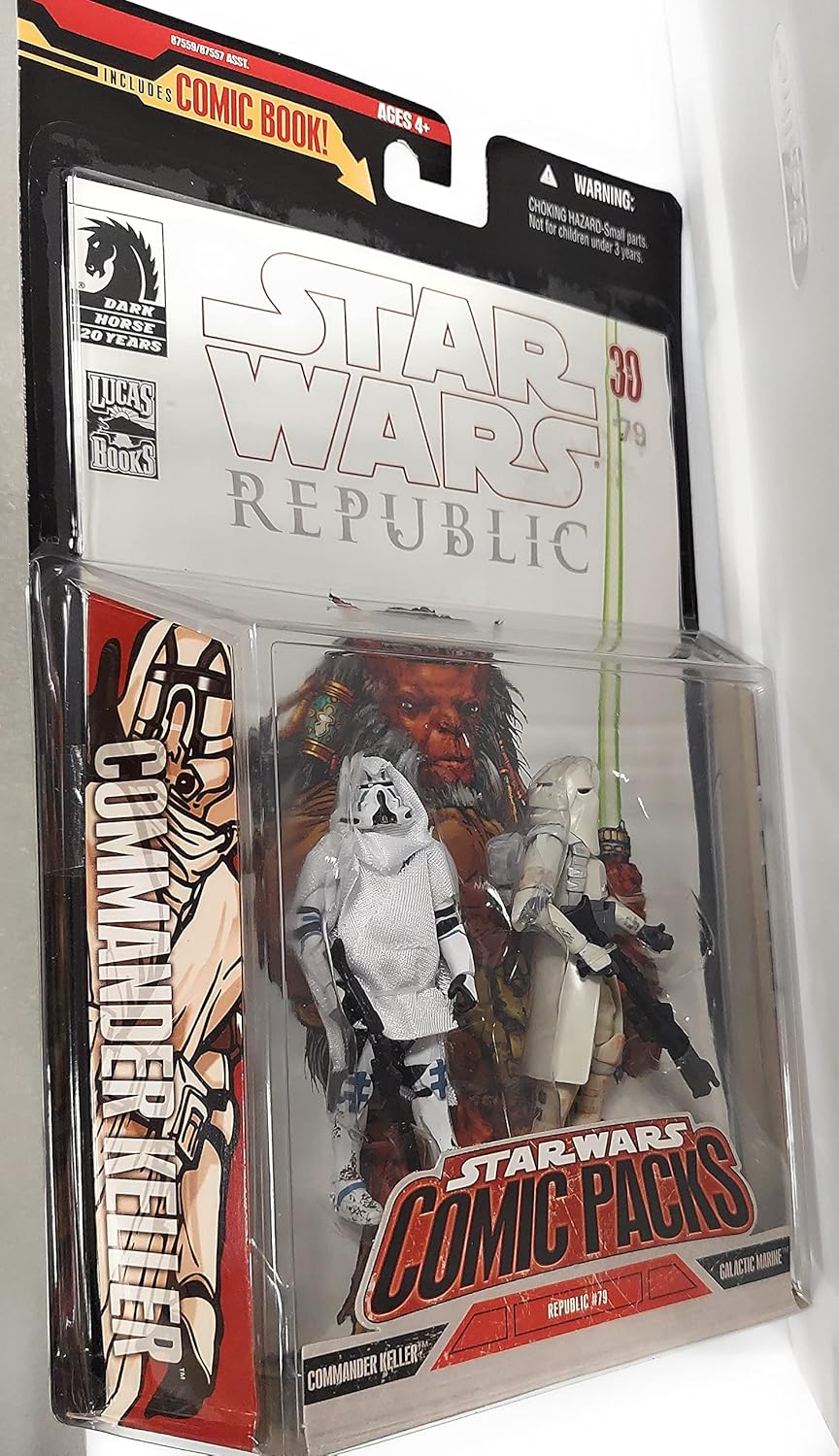 Star Wars Expanded Universe Exclusive Action Figure 2-Pack Commander Keller & Galactic Marine