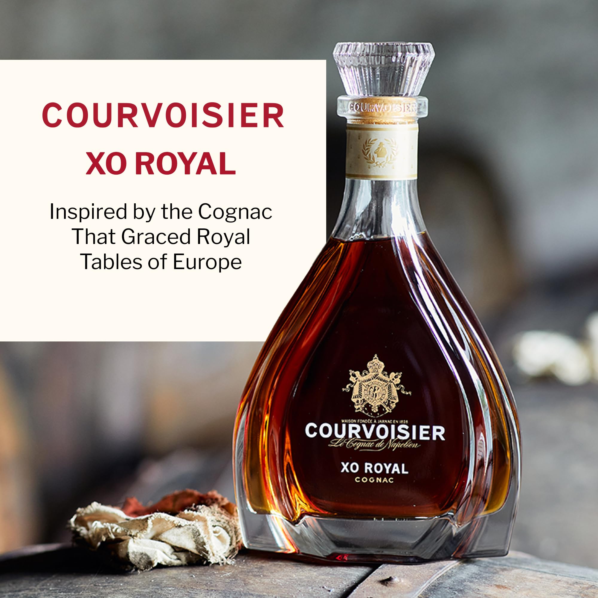 Courvoisier XO Royal 70 CL – French Cognac, Aged Up to 25 Years