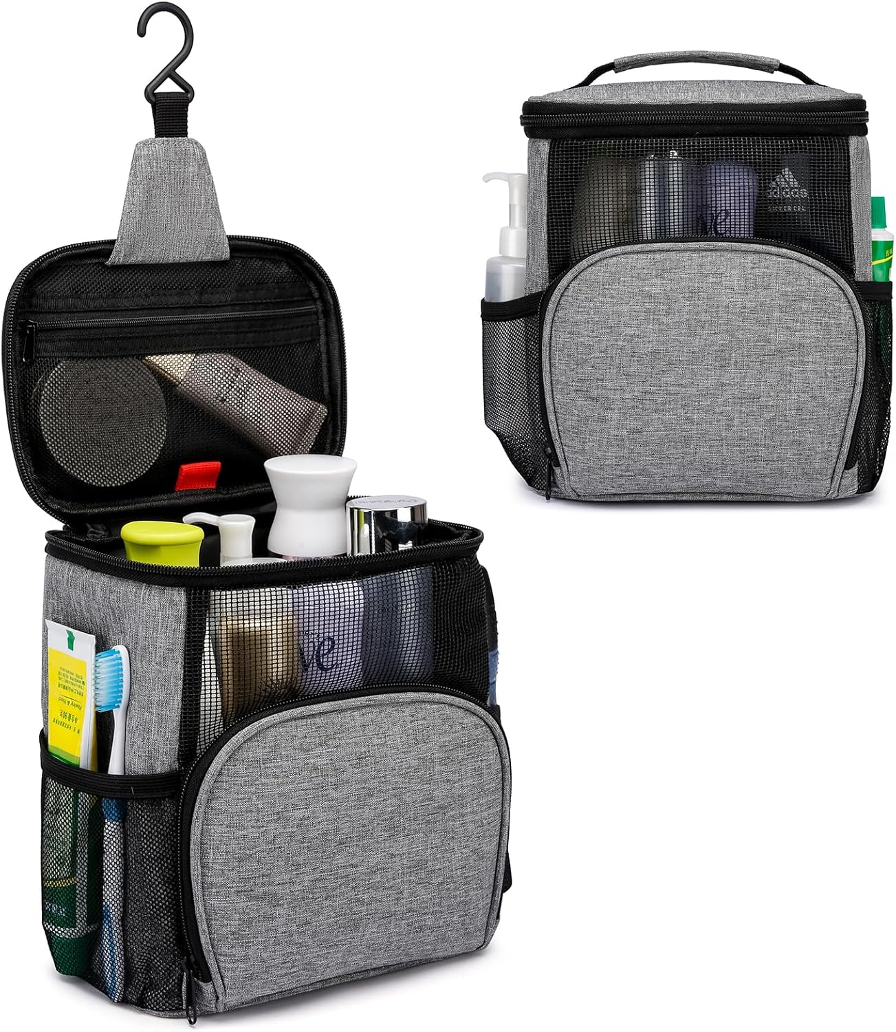 BAGEIRA Shower Caddy Portable, College Dorm Room Essentials Tote Bag for Bathroom