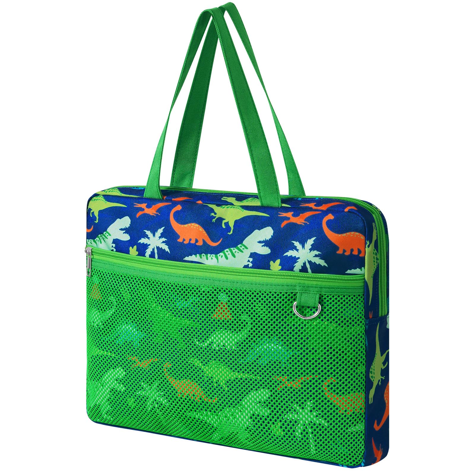 WAWSAM Mesh Zip Lock Bags, Dinosaur Zipper Pouch Bag