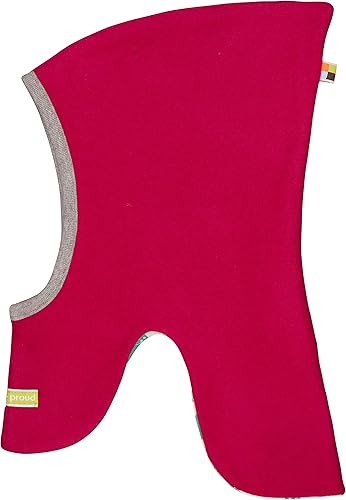 loud + proud Wendemütze mit Druck, aus Bio Baumwolle, GOTS Zertiziziert, Cappellopello Unisex - Bimbi 0-24, Blu (Cloud Cl), 37/39 (Taglia Produttore: 62/68