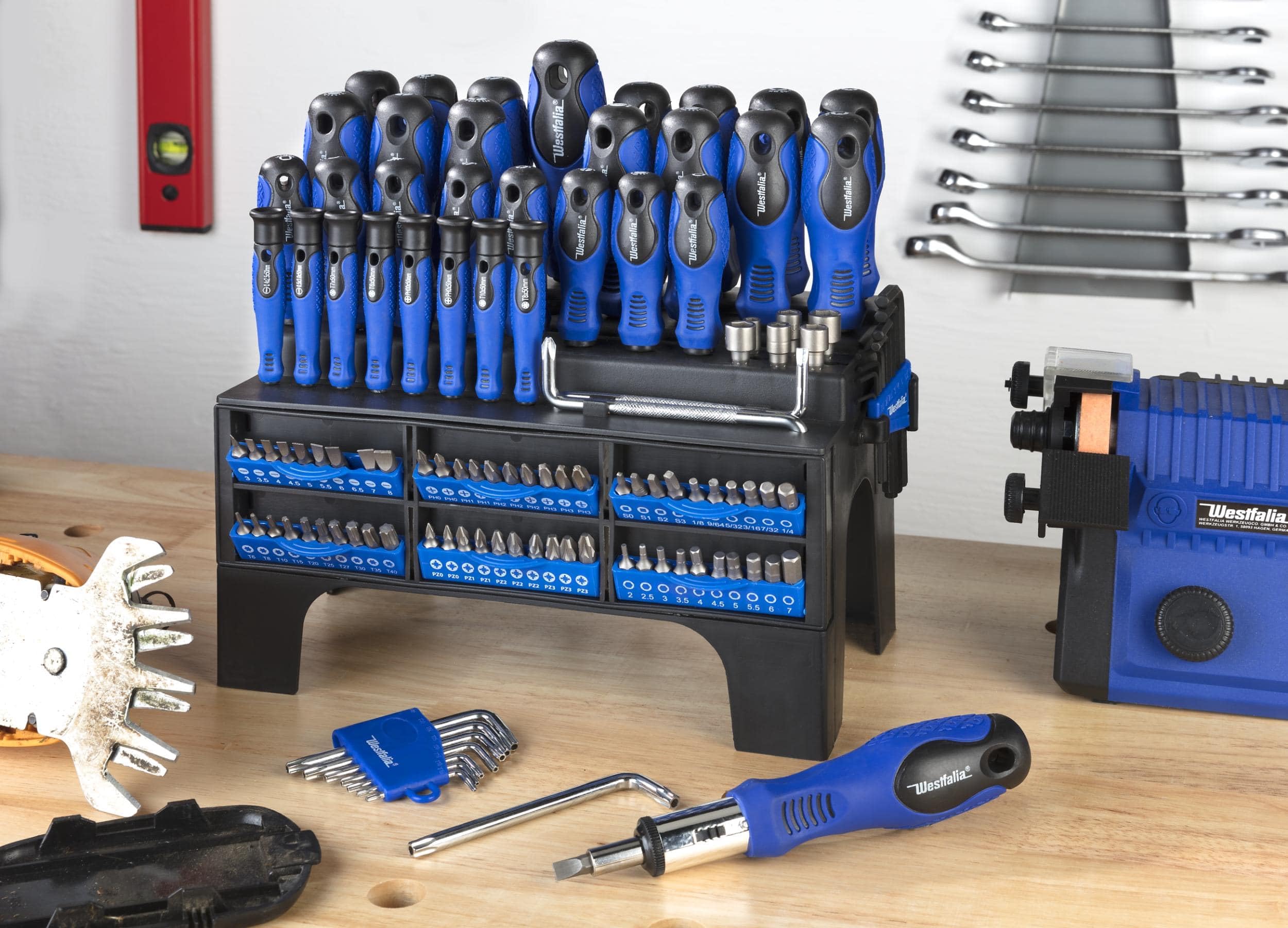 Railer Schraubenschlüssel-Bit-Set 5-teilig - S2-Stahl Bits Für Schlagschrauber Mit Karabiner