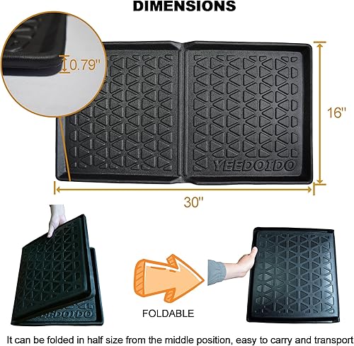 Miniatura 6 de yeedoido Alfombrilla para todo tipo de clima para vagón Wonderfold W2 y Mac, accesorios para cochecito deportivo, carrito de carrito, protege del