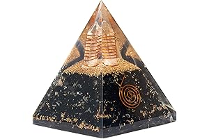 Shungite Orgonite Pyramid: Your Gateway to EMF Protection, Energy Grounding, and Enhanced Spirituality