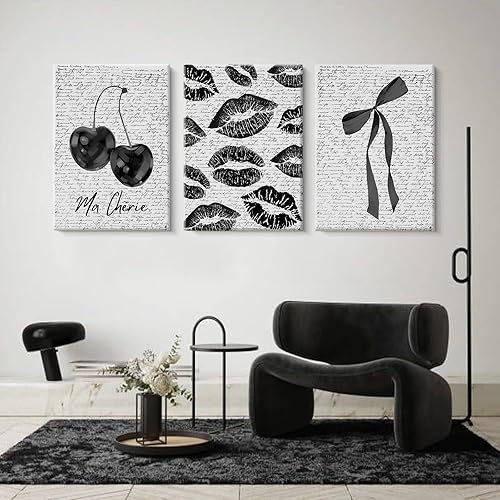 Miniatura 23 de Arte de pared bohemio con margaritas, decoración de pared de lienzo de montaña, impresiones abstractas de flores silvestres, puesta de sol, arte de