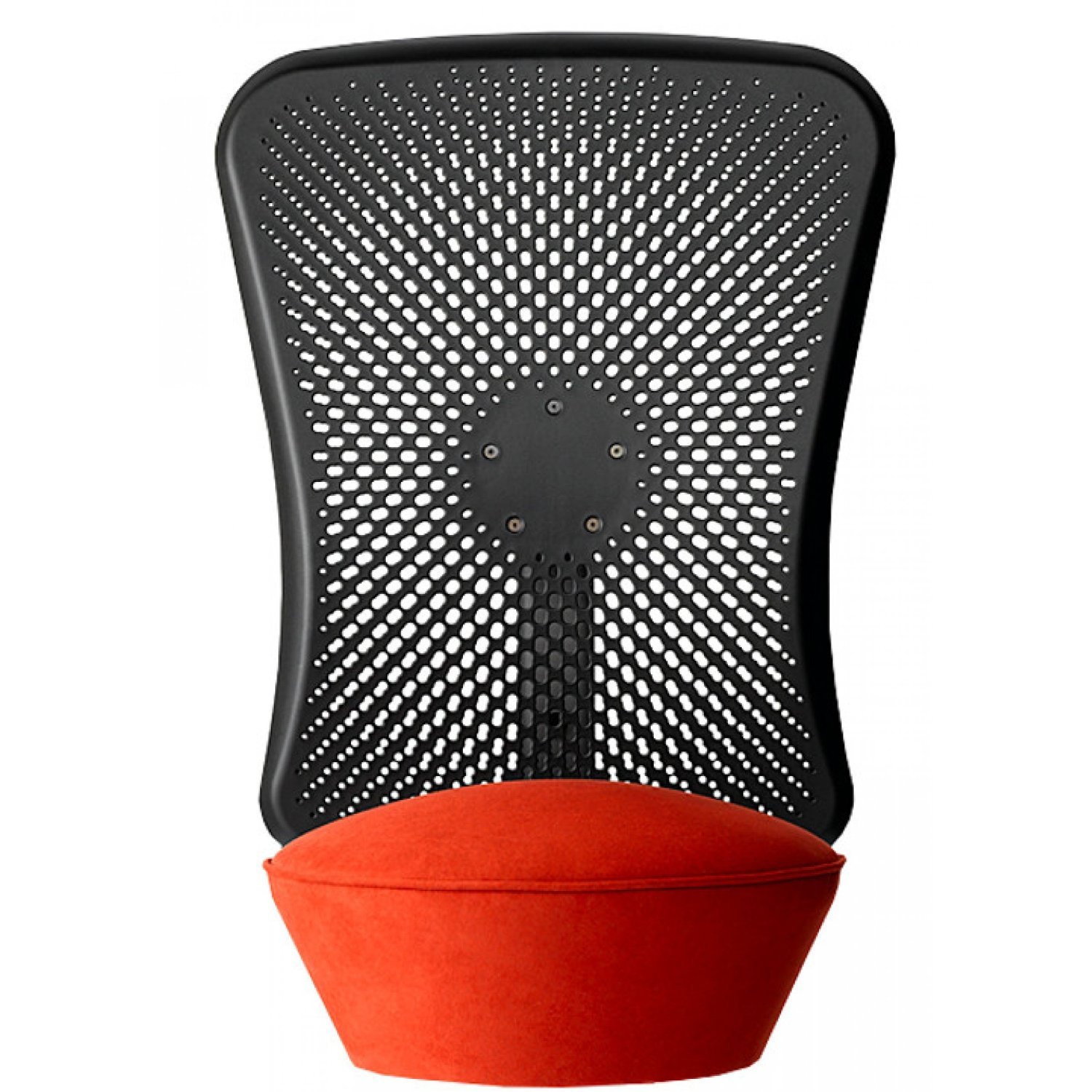 Aeris Attachable Backrest for Swopper Chairs (Black Base and No Wheels) Black SWLDYAN