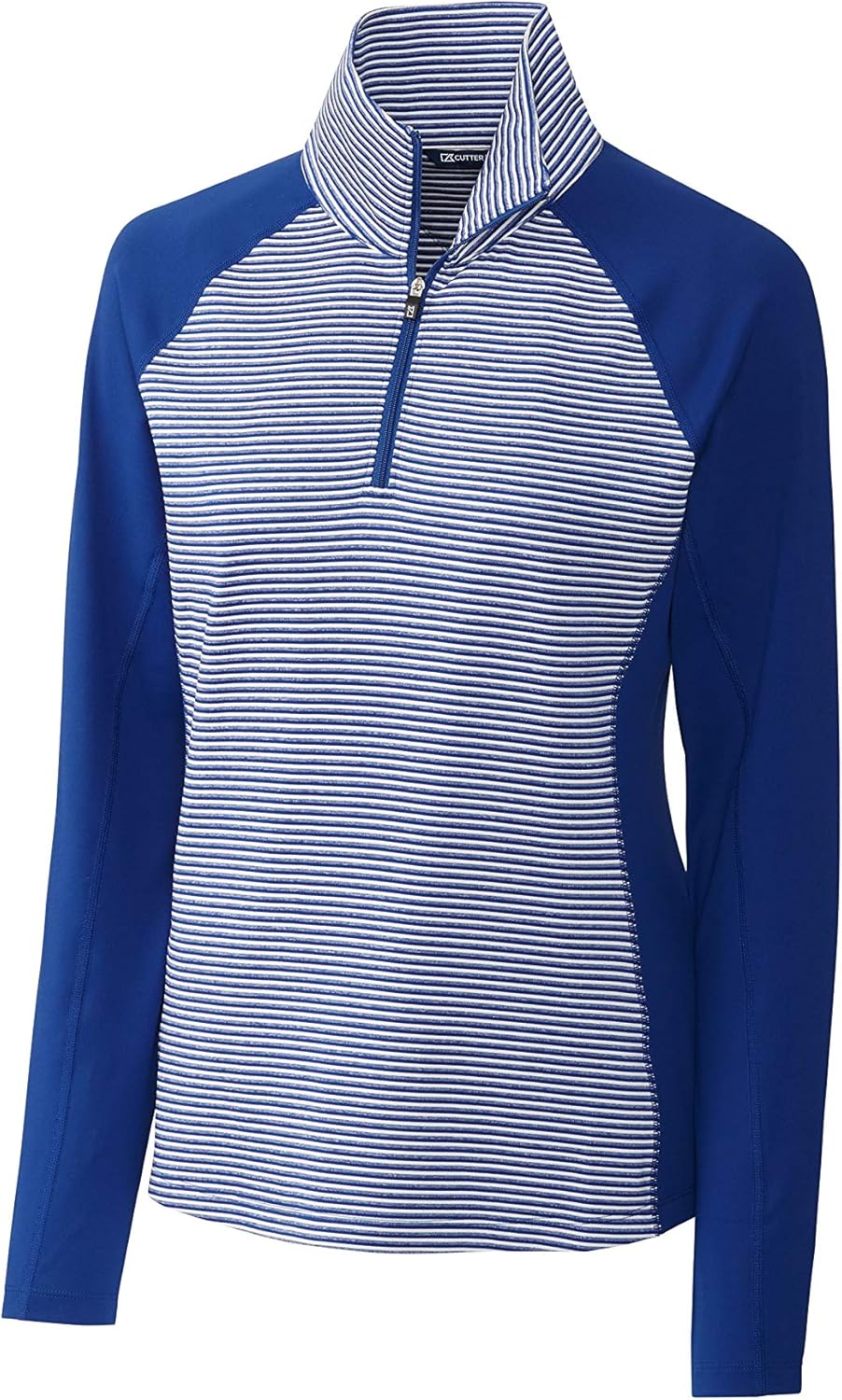 Cutter & Buck womens Forge Tonal Stripe Half Zip