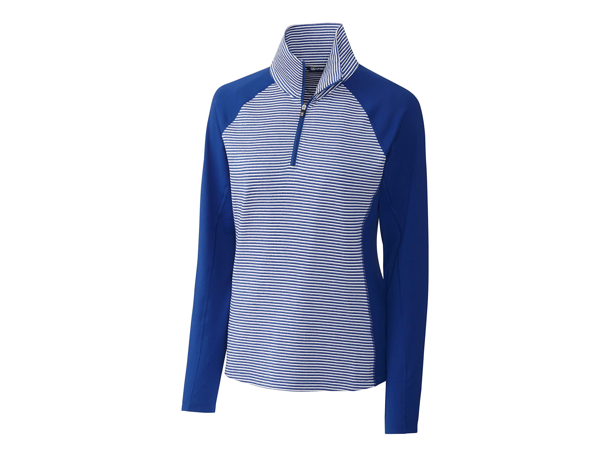 Cutter & Buck Women's Forge Tonal Stripe Half Zip