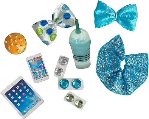 Accesorios para tienda de mascotas LPS 10 piezas Lot Falda de lazo Ropa Gato no incluido