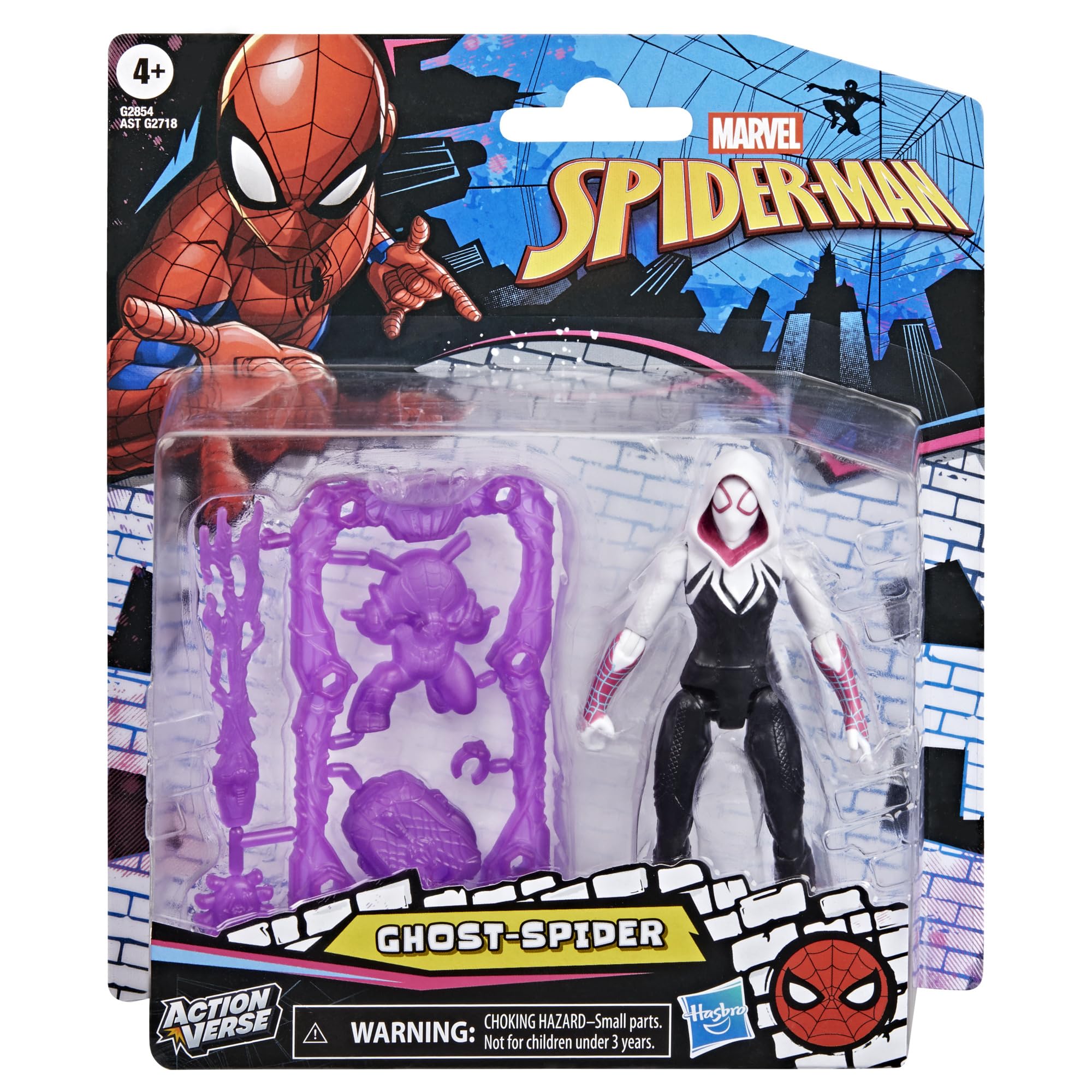 Marvel Spider-Man ActionVerse Ghost-Spider Action Figure & Accessories - Image 2